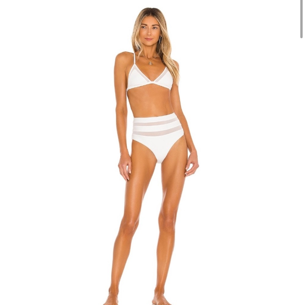 Lovers + Friends Never Worn White Bikini